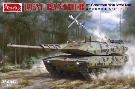 The Modelling News: NOT ANOTHER PANTHER! - well not exactly - the KF51 in 35th from Amusing Hobby