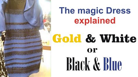 #DRESSGATE Dress Color Mystery: Blue/Black or White/Gold?! Colors ...