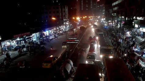 Beautiful Dhaka City Light At Night - YouTube