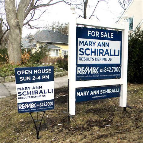 Real Estate Signs, Sign Posts, Open House Signs, A Frames, OREA ...