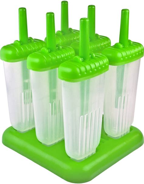 Tovolo Groovy Ice Pop Molds - Green - Walmart.com - Walmart.com