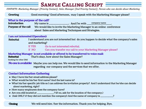 Image result for customer service phone script examples | Cold calling scripts, Cold calling ...