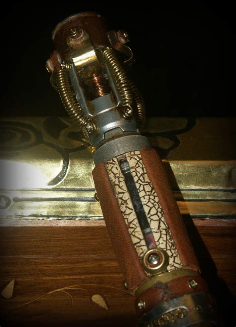 Custom made steampunk sonic screwdriver with light and sound effects ...