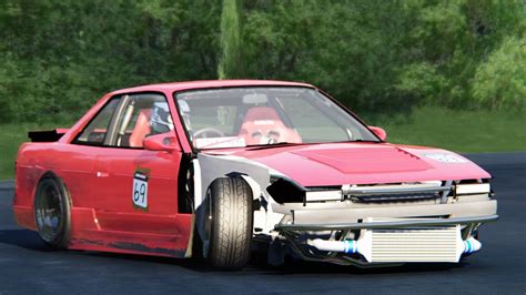 Silvia S13 Drift Missile Goes Full Send At Englishtown, New Jersey | Assetto Corsa - YouTube