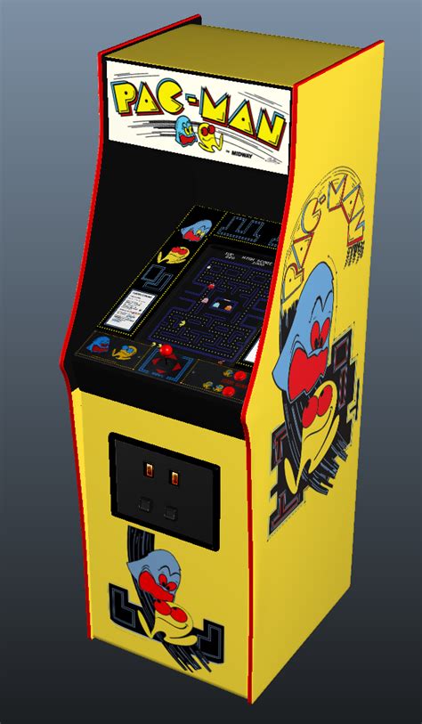 PAC-MAN Arcade Machine by GreenMachine987 on DeviantArt