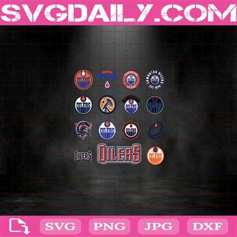 Edmonton Oilers Svg, Edmonton Oilers Logo Nhl Svg, Oilers Svg, Nhl Svg ...