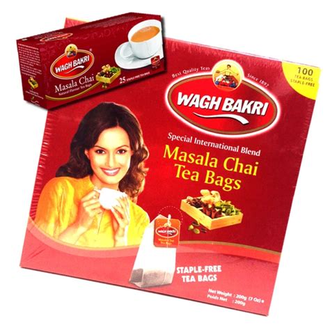 Wagh Bakri Masala Chai Tea Bags