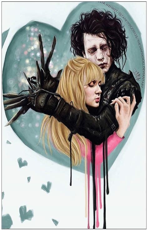 Edward Scissorhands Painting