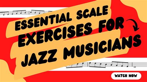 Essential Scale Exercises For Jazz: Develop Flexibility and Freedom! - YouTube