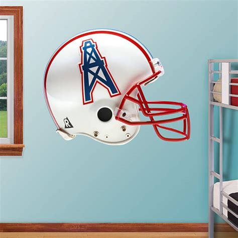 Houston Oilers Throwback Helmet Wall Decal | Shop Fathead® for Tennessee Titans Decor