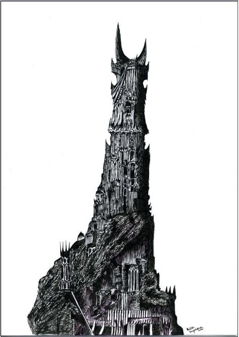 Lord of the Rings: Barad-dur by Catherine03 on DeviantArt