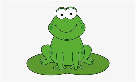 Lily Pad Clipart At - Cartoon Frog On Lily Pad - Free Transparent PNG Download - PNGkey