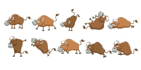 Bull Cartoon Vector Art, Icons, and Graphics for Free Download