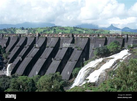 bhandardara water dam, maharashtra, India, Asia Stock Photo - Alamy