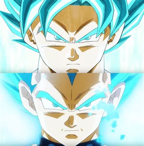 Wallpaper : illustration, anime, cartoon, Son Goku, Dragon Ball Super, Vegeta, Super Saiyan Blue ...