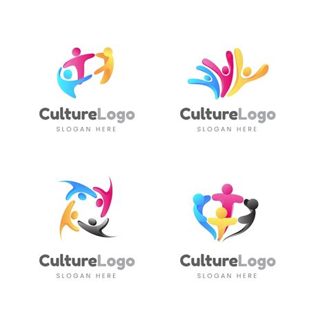 Free Vector | Culture logo design template