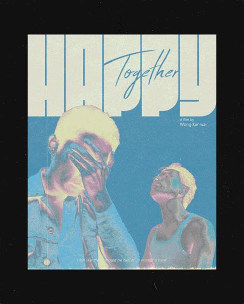 Happy Together (1997) - Alternative poster design on Behance