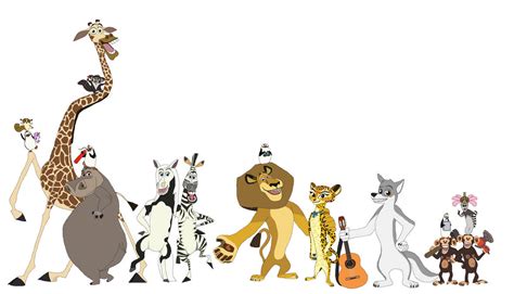 Madagascar 4 Gang by DarthGoldstar710 on DeviantArt