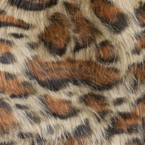 Cali Fabrics | Leopard Print Luxury Faux Fur