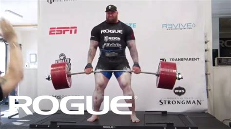 501KG Deadlift - Hafthor Bjornsson - YouTube