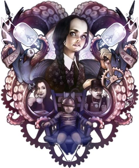 Wednesday Addams Sticker by alanreaper212 | Wednesday addams, Anime, Horror art