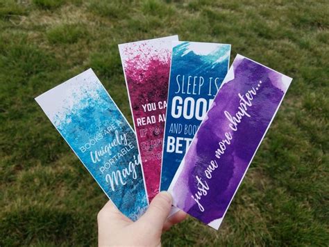 Free Printable Bookmarks With Quotes About Reading | Free printable bookmarks, Bookmarks ...