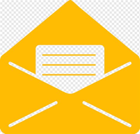 Yellow mail illustration, Scalable Graphics Email Icon, Email, cdr, angle, text png | PNGWing