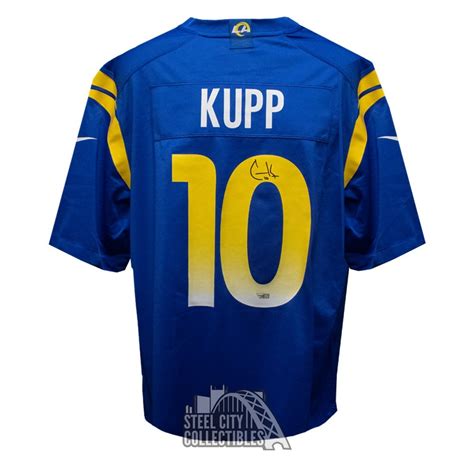 Cooper Kupp Autographed Los Angeles Nike Super Bowl Football Jersey - Fanatics | Steel City ...