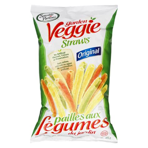 Sensible Portions Clb Pk Original Veggie Straws Chips (425 g) - Instacart