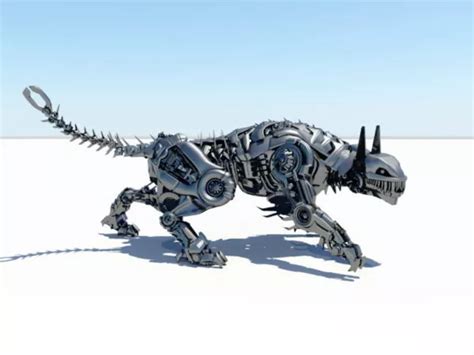 Robot Tiger Free 3d Model - .Ma, Mb - Open3dModel