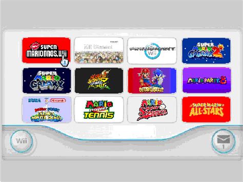 Wii Menu Channels