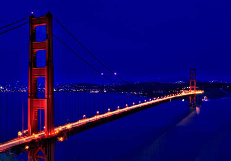 Golden Gate Bridge at Night by mnjul on DeviantArt