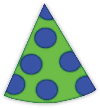 polka dot hat clip art - Clip Art Library