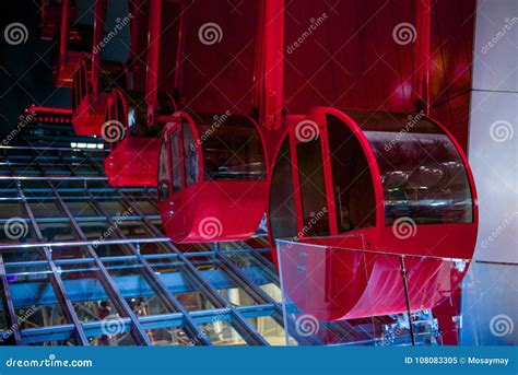 Osaka, Japan - November 20, 2017 :the Hep Five Ferris Wheel in U ...