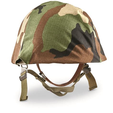 NATO Military Surplus Helmet, Liner and Cover Set - 677867, Helmets & Accessories at Sportsman's ...