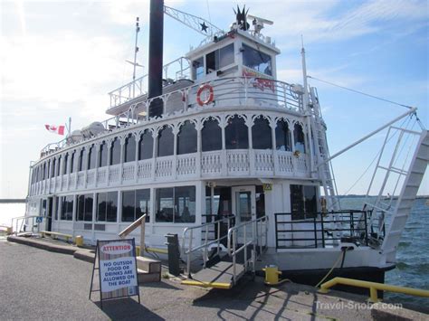 The Island Queen 1000 Islands boat cruise at dock in Kingston, Ontario Kingston Ontario, The ...