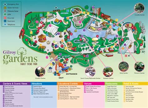 gilroy gardens park map