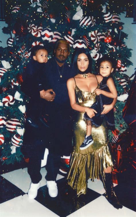 Kanye West and Kim Kardashian West's Holiday Card Style 2016 | Vogue