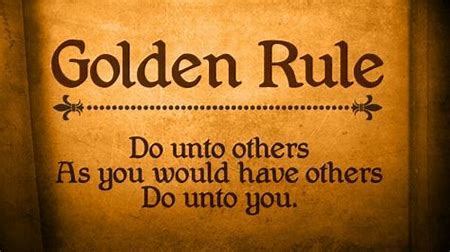 The Meaning of the Golden Rule — Lawrence W. Reed