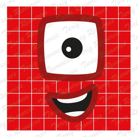 Numberblocks Faces 100 1000 Instant Download PDF / PNG - Etsy Finland