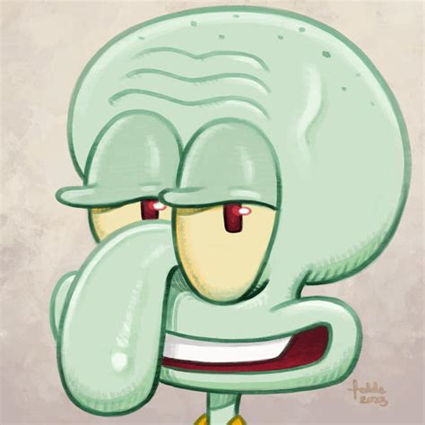 Daily Sketches Squidward Tentacles by fedde on DeviantArt