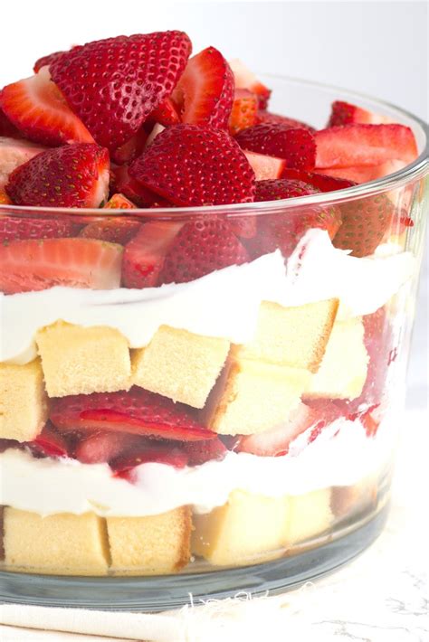 Layered Strawberry Trifle - Recipe Girl