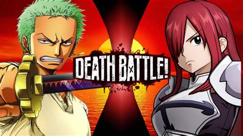 Zoro vs Erza by GoldenPhantom04 on DeviantArt