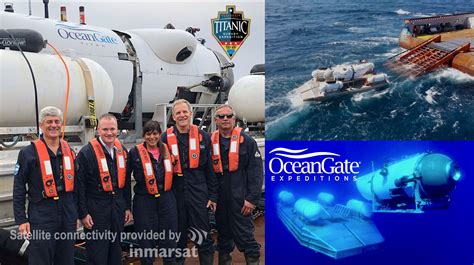 OceanGate Expeditions' 2021 Titanic Survey Expedition Connected by Inmarsat Satellite Communications