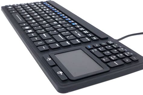 SolidTek Keyboard with Touchpad - Industrial IP68 Waterproof Rugged ...