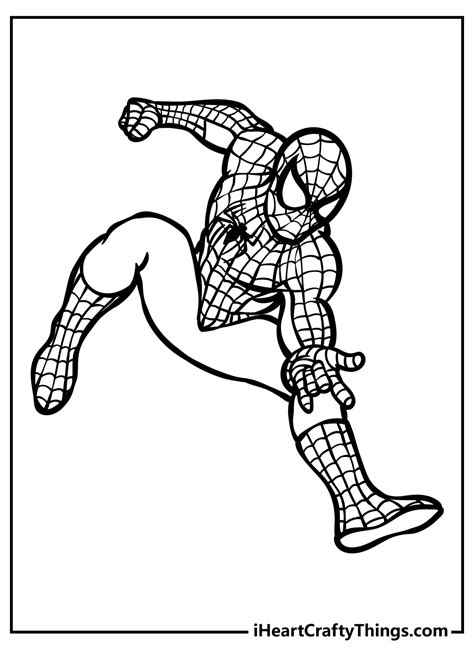 Spiderman Characters Coloring Pages