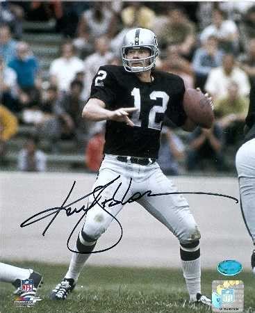 Ken Stabler autographed 8x10 Photo (Oakland Raiders)