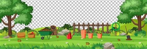 Vector Garden Background