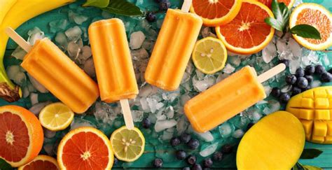 Wallpaper ice candies, slices, fruits, blueberry, mango, summer desktop wallpaper, hd image ...