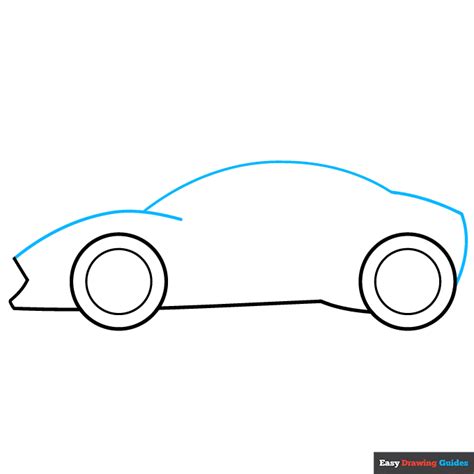 How to Draw a Sports Car - Really Easy Drawing Tutorial